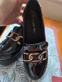 Mokasyny loafersy pantofle 36