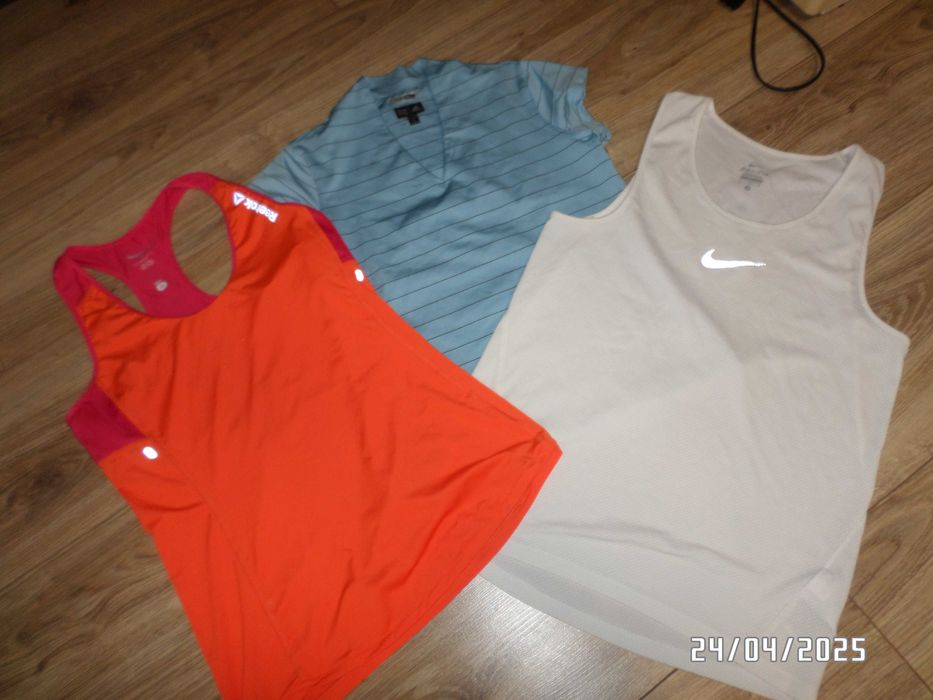 4 firmowe koszulki damskie -sportowe -XS/S-36
