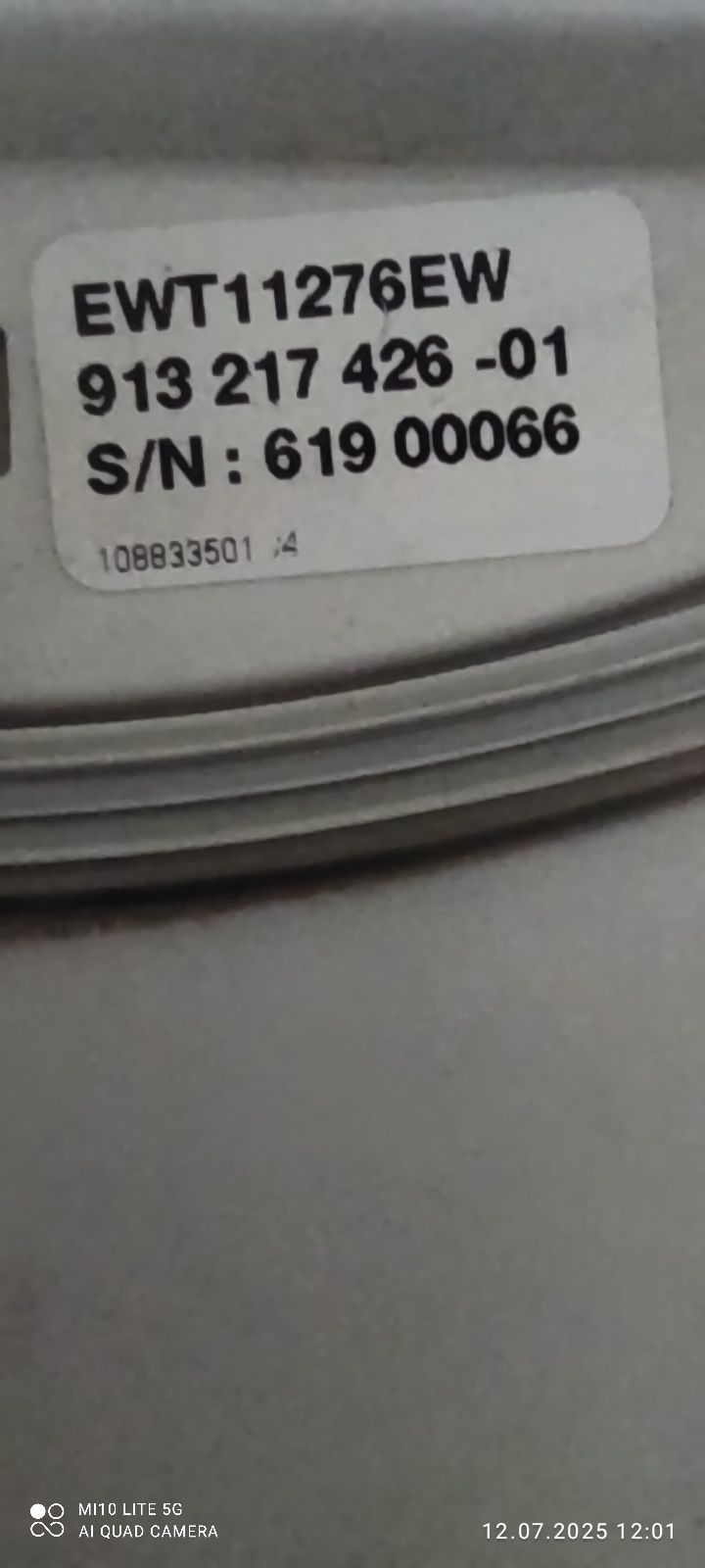Pralka Electrolux