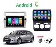 (NOVO) Rádio 2DIN • CITROEN C4 • (De 2004 até 2019) Android DS4 4+32GB