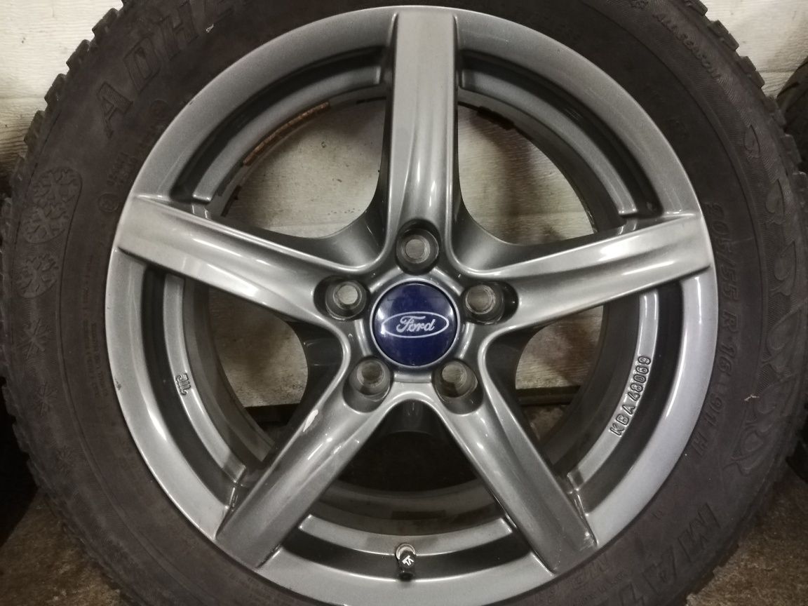 Koła felgi aluminiowe alusy 16 5x108 Ford Focus C-Max Mondeo Galaxy