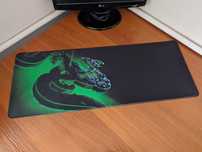 Коврик для клавіатури і мишки 780×300 Razer Зелене сяйво, Килимок