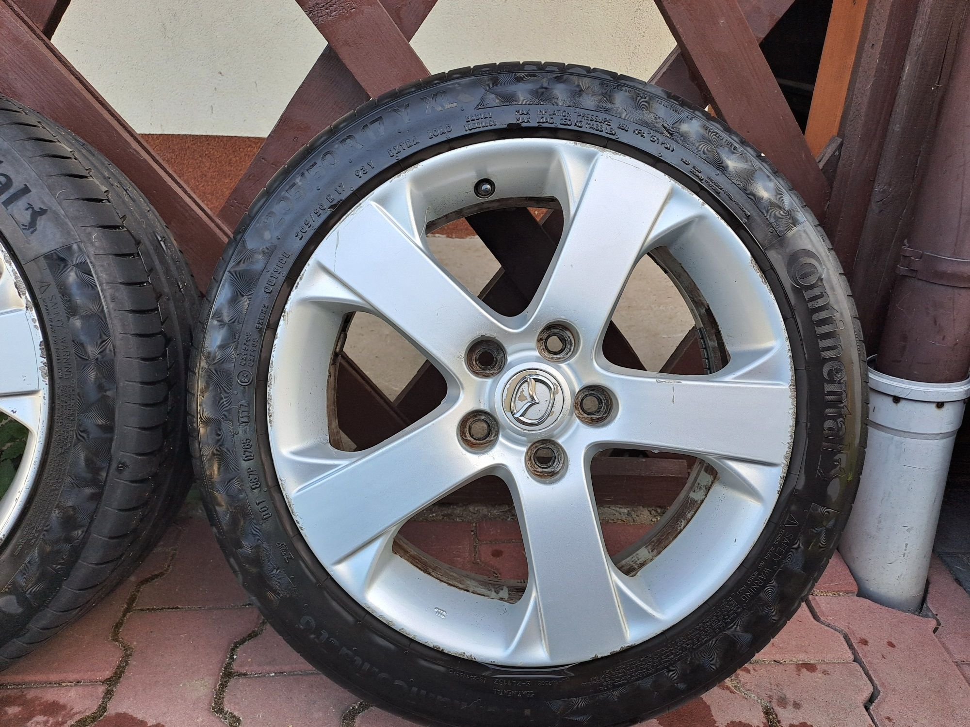 Felgi Aluminiowe 17" 5x114 od Mazdy 5