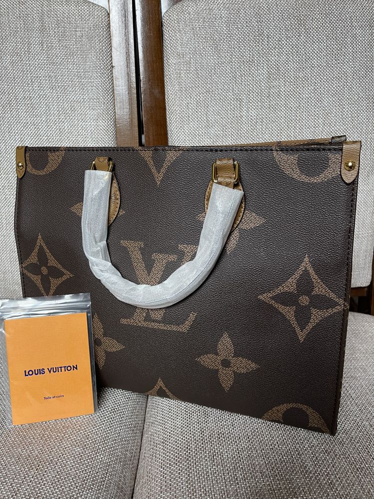 Шоппер LV размер MM/сумка - тоут Louis Vuitton средняя/сумка Луи Витон