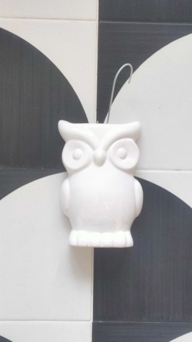 Nawilżacz ceramiczny powietrza sowa 16 cm