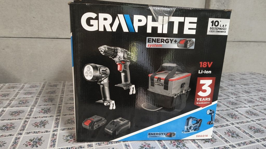 Zestaw elektronarzędzi Graphite