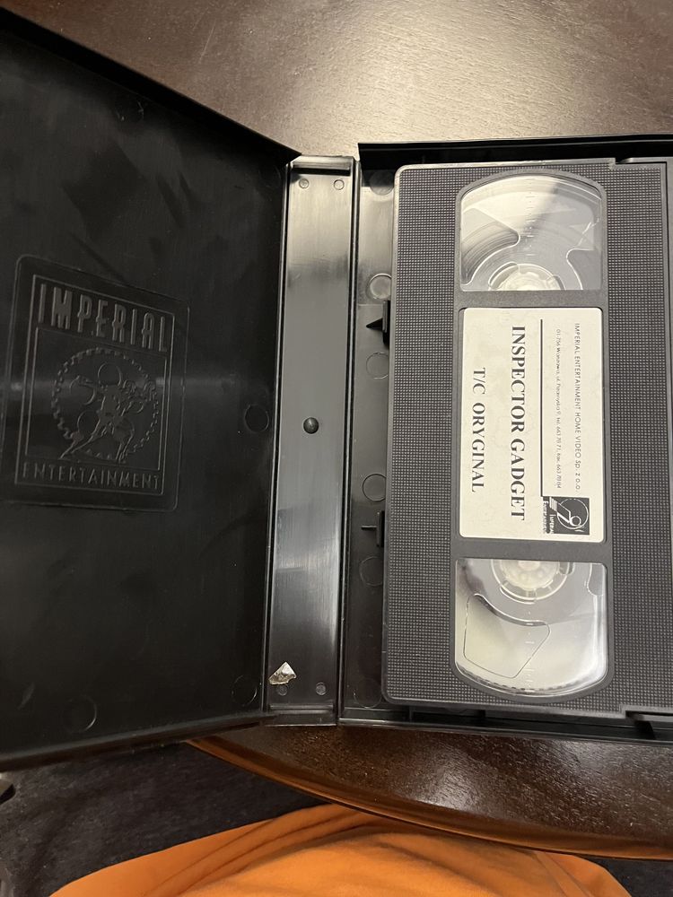 Inspektor gadżet film VHS