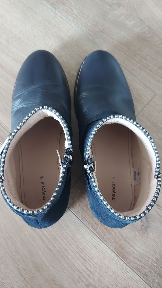Botki granatowe Mayoral r36