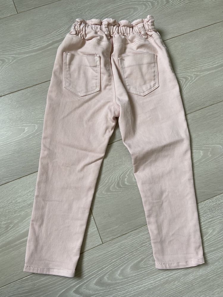Ніжно рожеві джинси + сорочка з міні