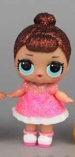 LOL SURPRISE dolls GLITTER FANCY baby mini laleczka brokatowa 003