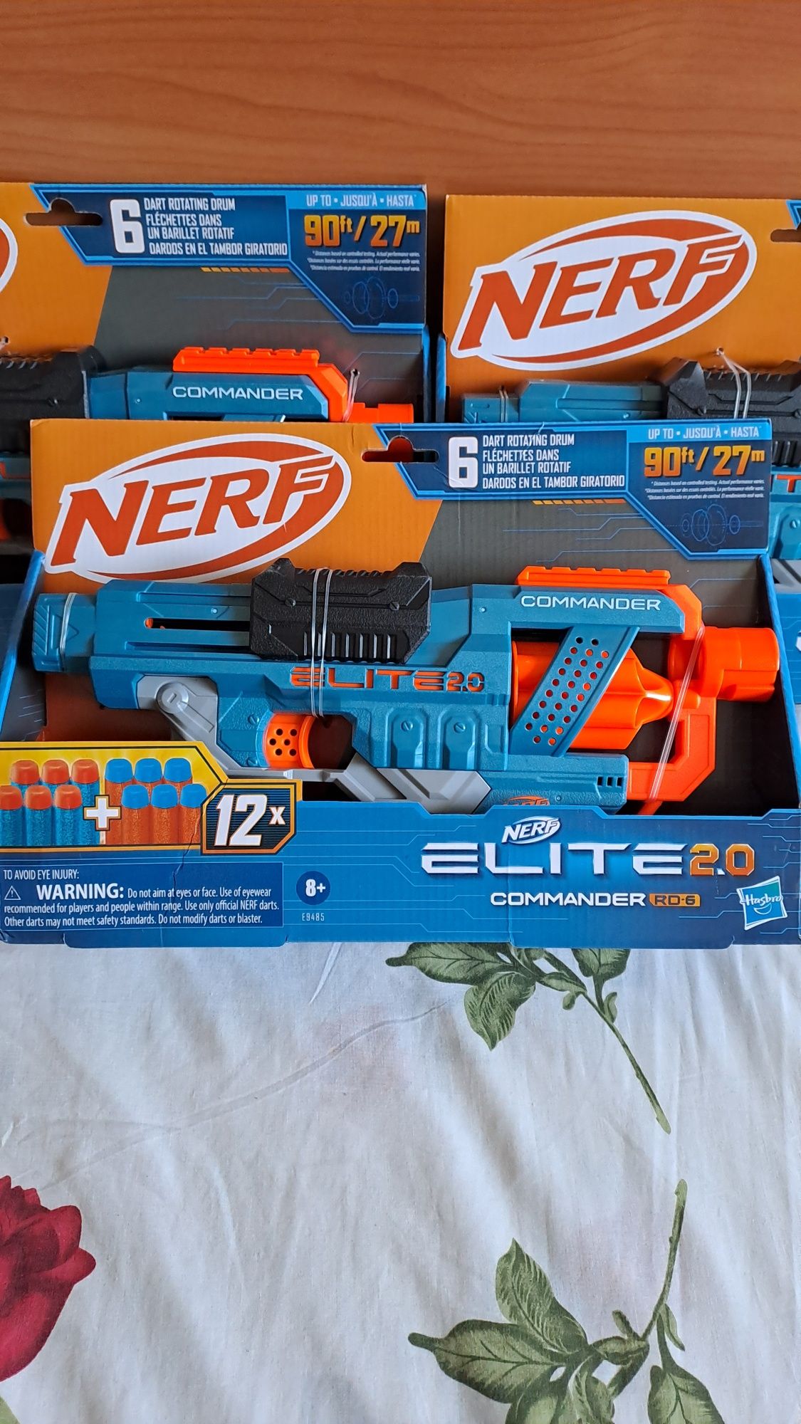 Бластер Nerf Elite 2,0  Commander RD-6