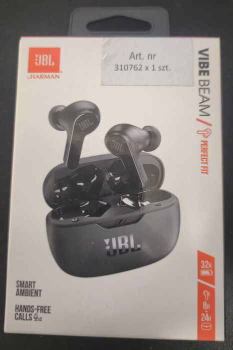 JBL VIBE BEAM słuchawki