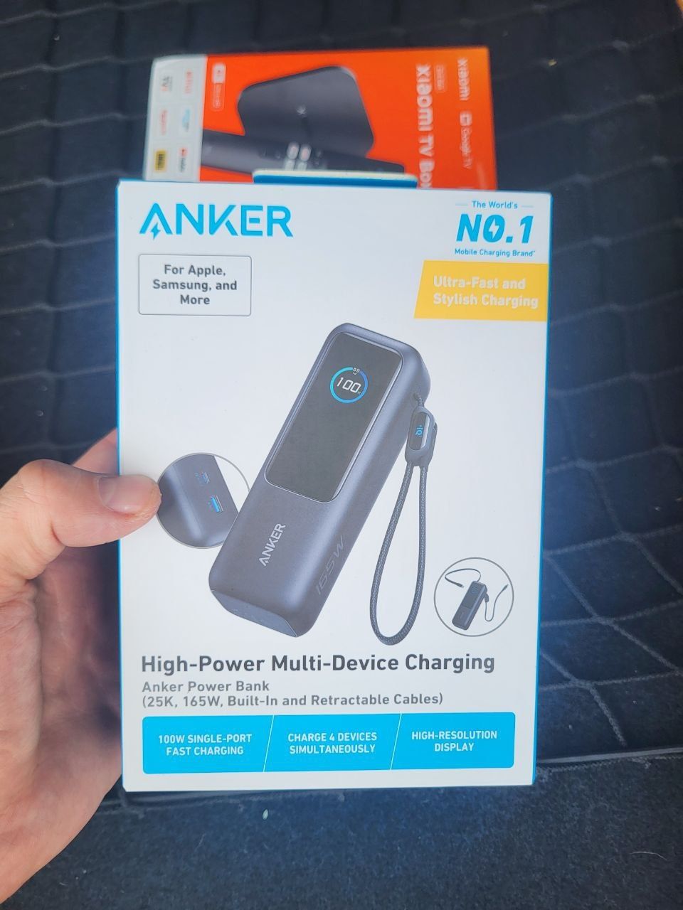 Повербанк  Anker ZOLO Power Bank 25000mAh 165W