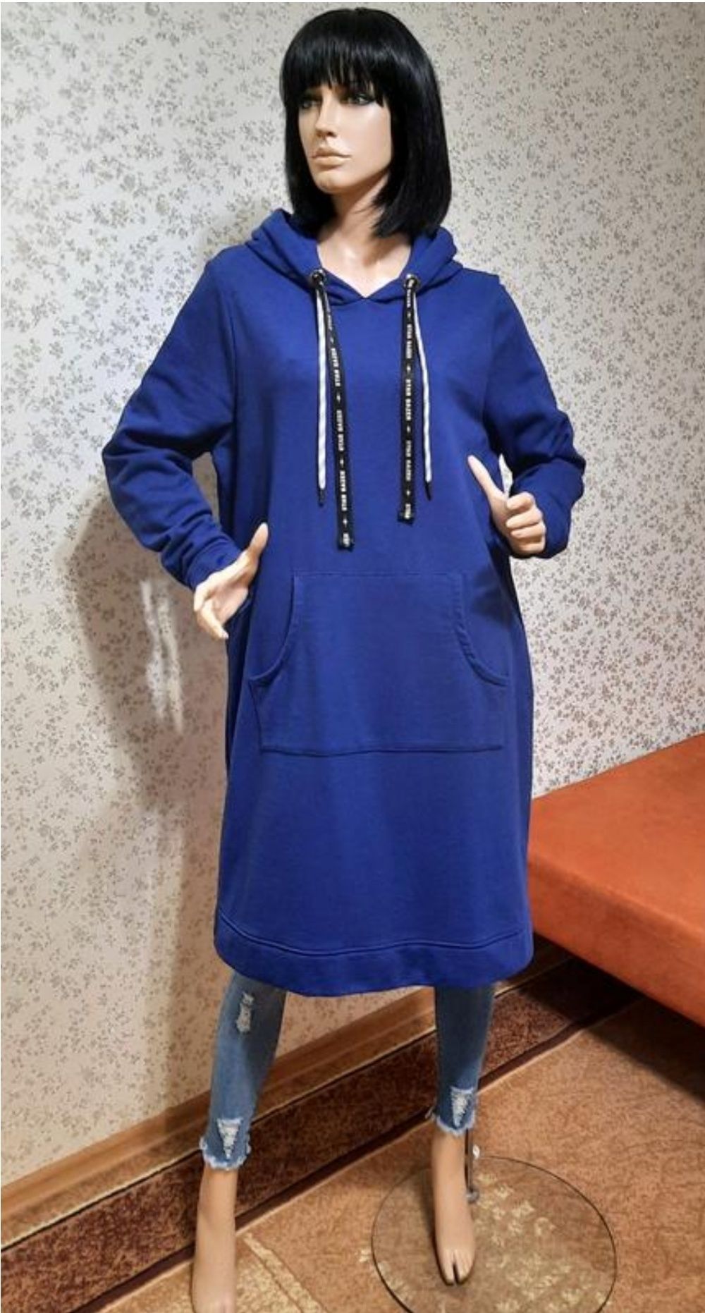 Сукня-худі Cecil Hoodie Dress р. XL плаття худі бавовна тринитка