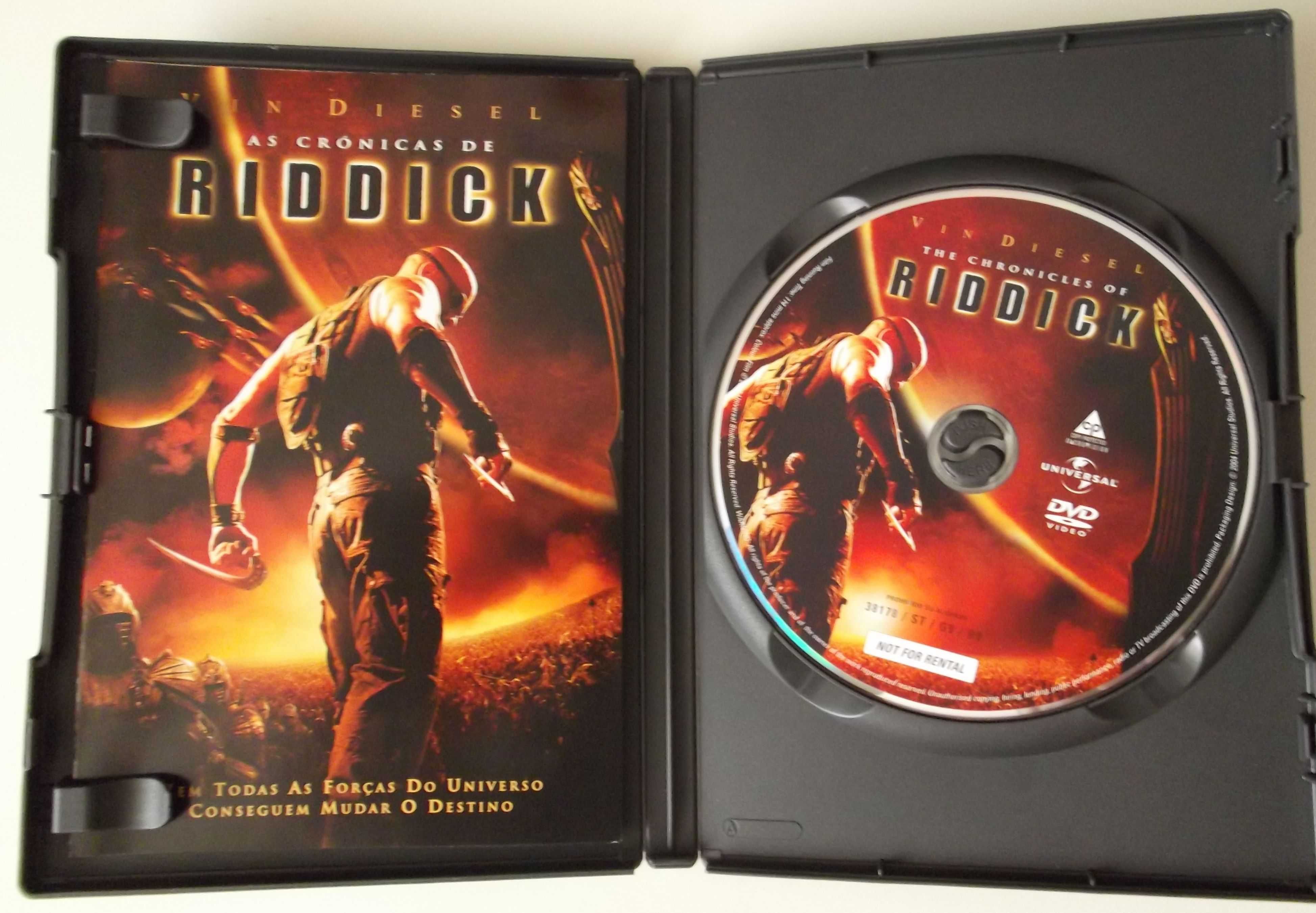 Filme em DVD As Crónicas de Riddick