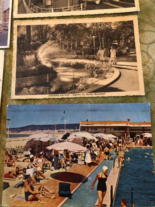 Postais antigos da Figueira da foz, preço por postal, 4 euros