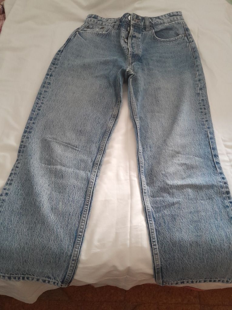 Calça de ganga 38 Zara