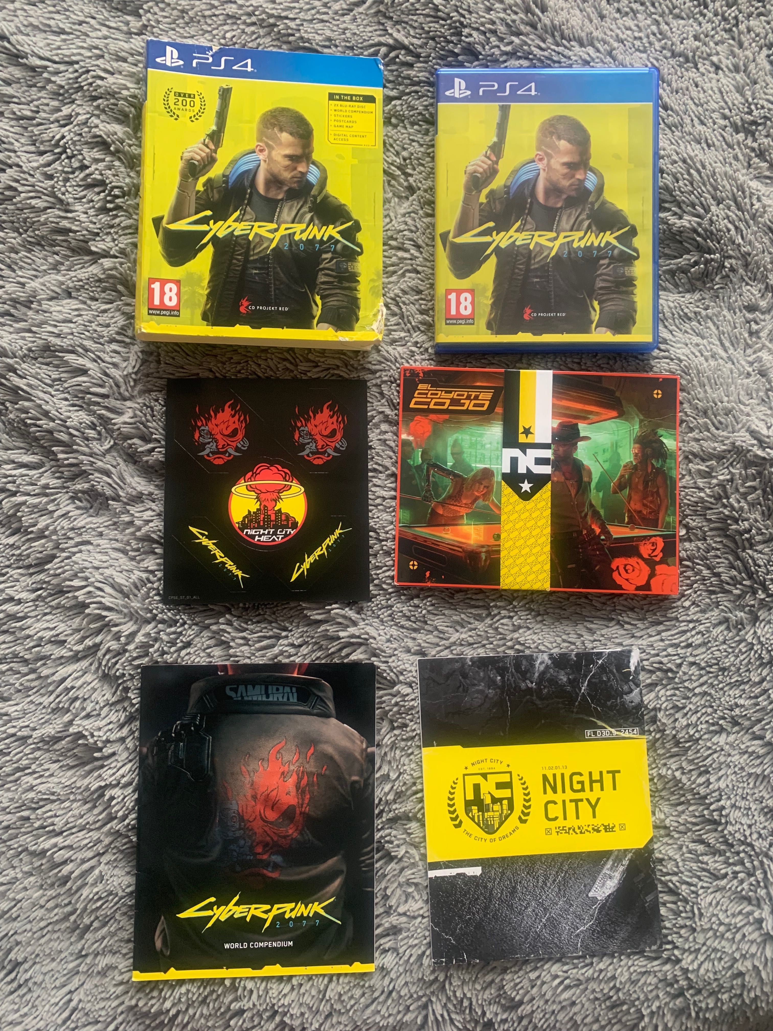 cyberpunk 2077 collectors edition ps4 Completo