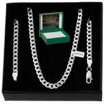 Łańcuszek Srebrny Męski Pancerka 60cm/4,5mm Diamentowany Srebro 925+gr