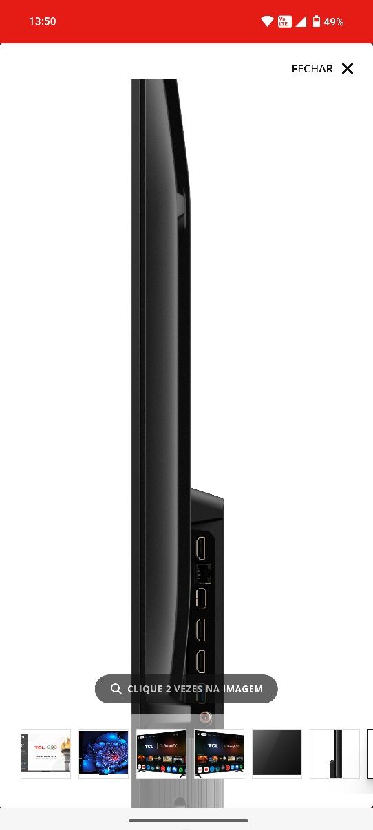 Tv tcl 55 polegadas