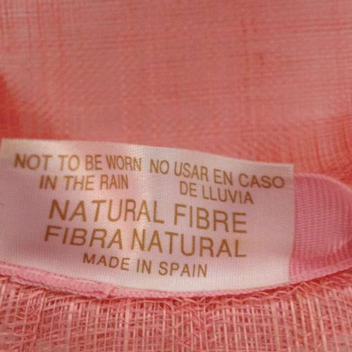 Chapéu de cerimónia rosa