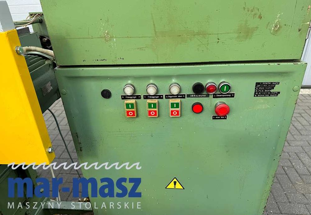 Czopiarka wielogłowicowa HARBS 3wrzecionowa typ 2SMV 3 SPZ