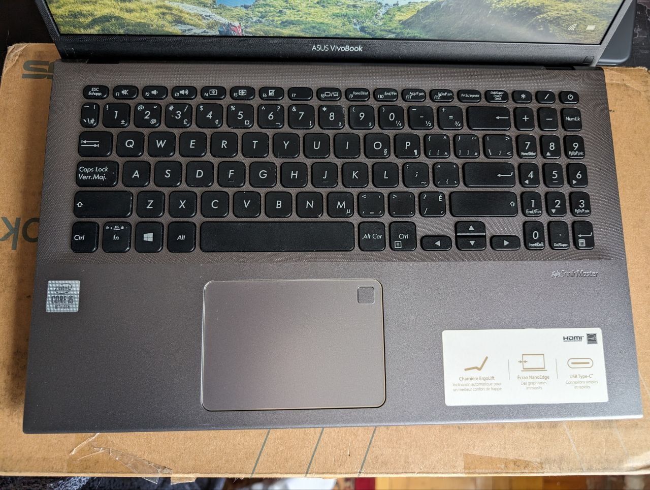 Ноутбук Asus Vivobook x512j i5-1035G1 WiFi 6 ddr4 16gb RAM