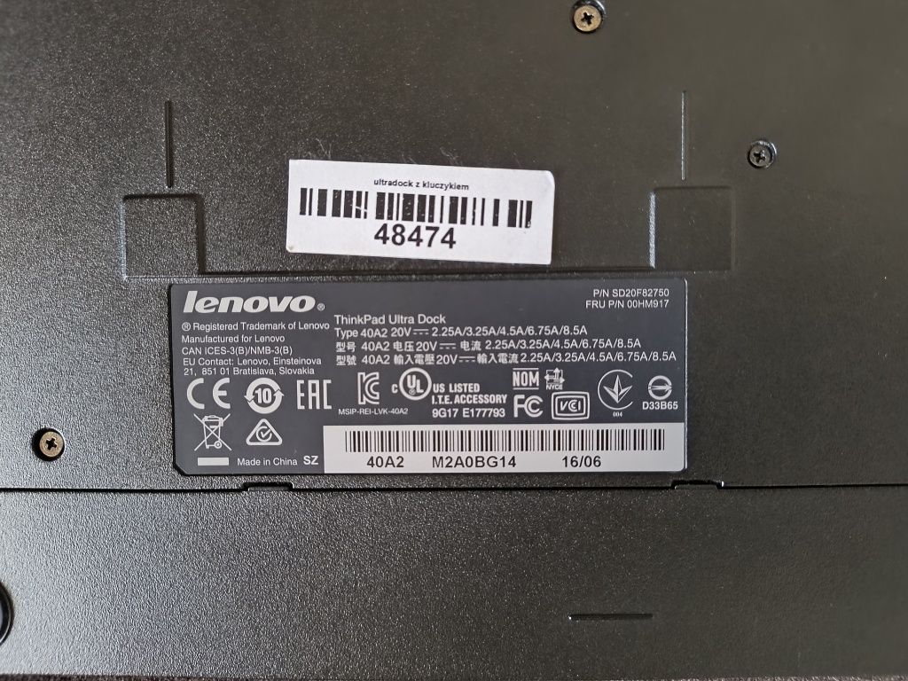 Stacja dokująca Lenovo ThinkPad