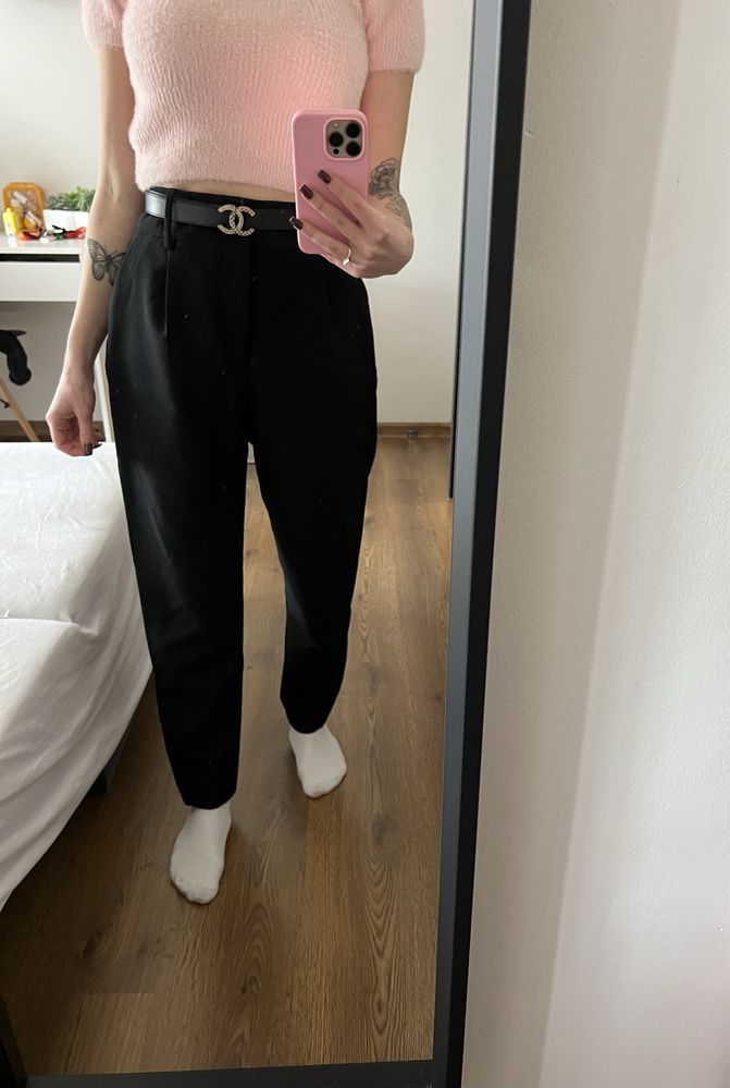 Eleganckie proste spodnie S Zara