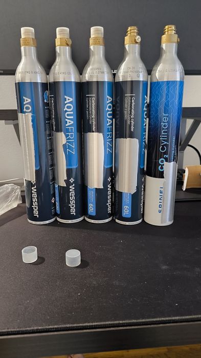 Cylindry naboje co²