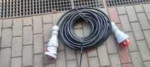 Przedłużacz siłowy 63A 5x10mm² 27m nie używany