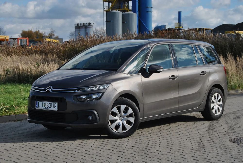 Citroën C4 Grand Picasso GWARANCJA, 7-Osobowy, 1.6 Diesel 120KM, Hak, Ładnie utrzymany !!!