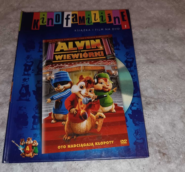 Książka ,,Alvin i Wiewiórki''