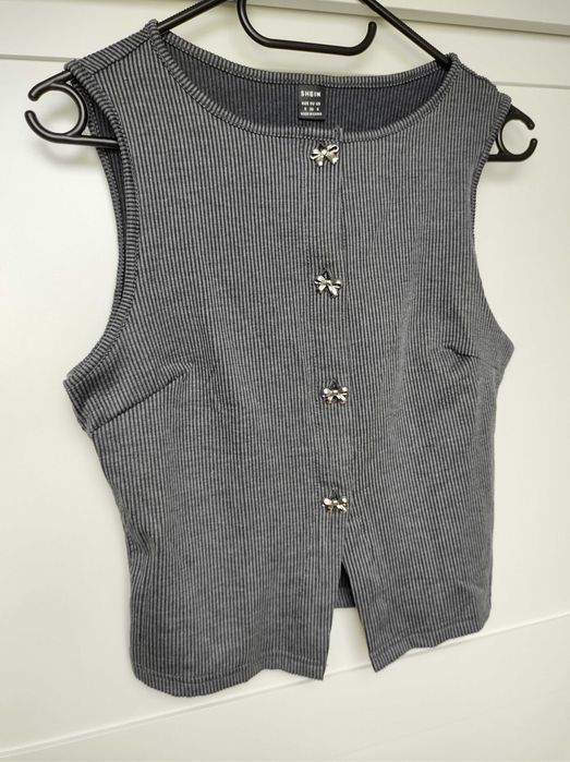 Bluzka, top bez rękawów, Soleia, S