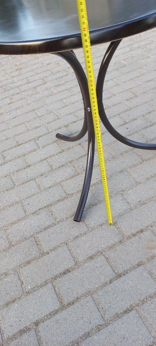Stół ogrodowy na balkon taras okrągły srednica 70cm