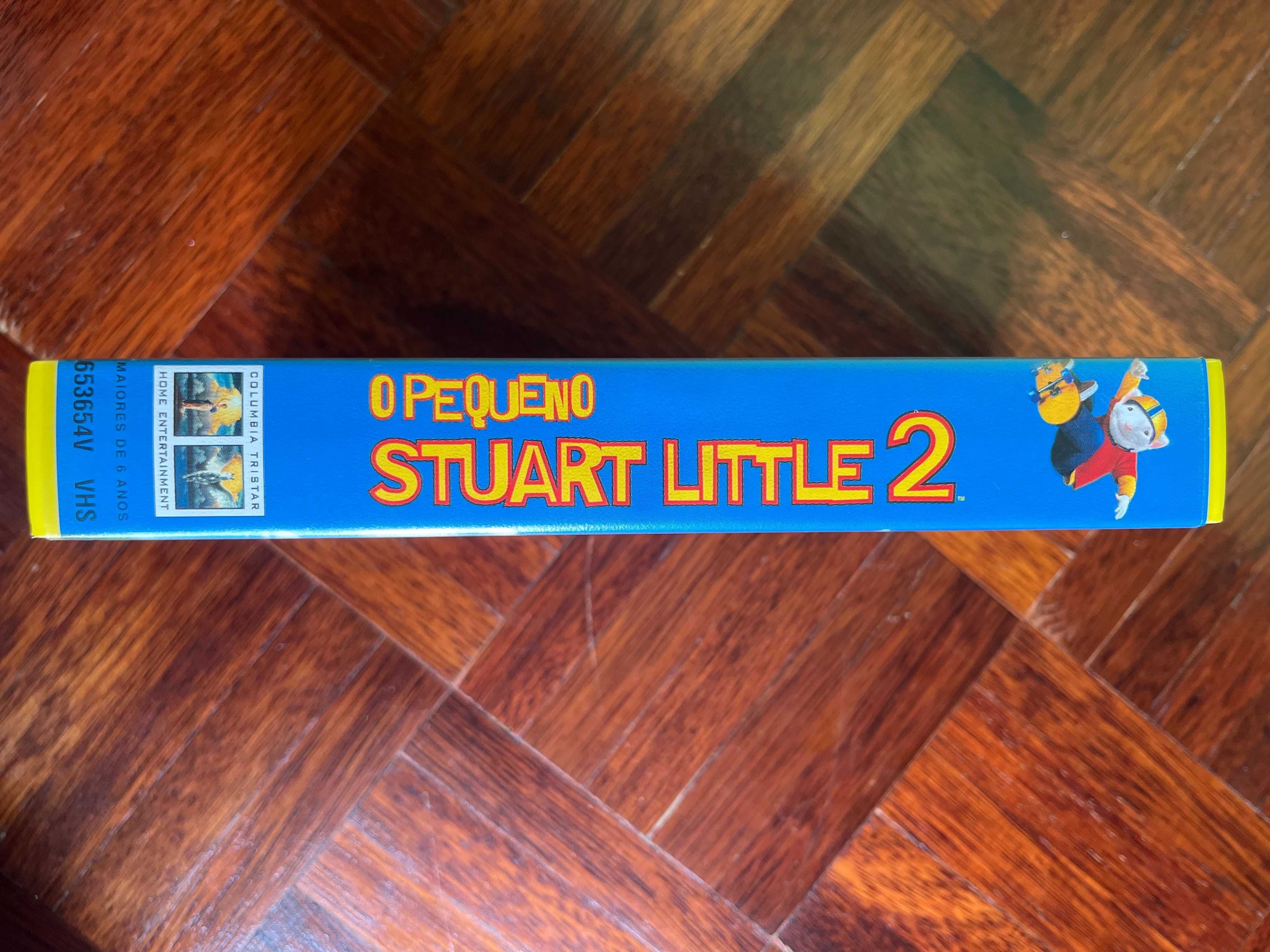 VHS O pequeno Stuart Little 2 (2002, Minkoff) DUB PT-PT