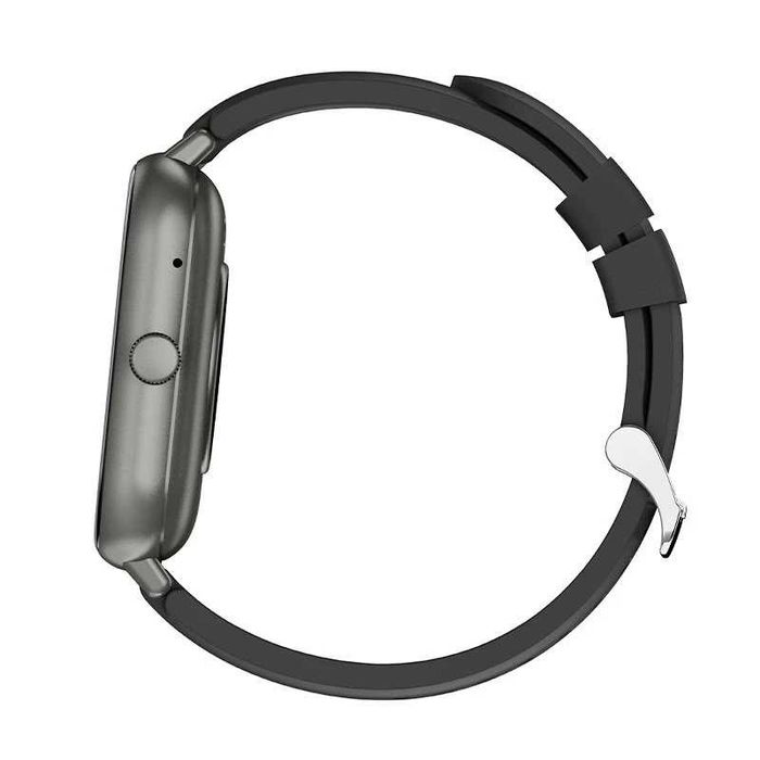 Smartwatch Forest Silicone Preto