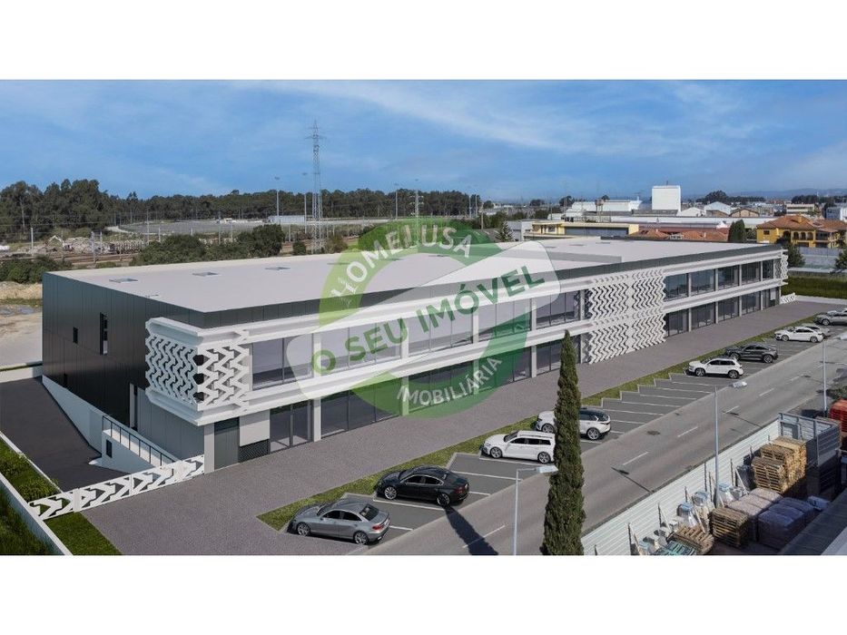 Pavilhão para comércio e serviços em Esgueira- Pavilhão A