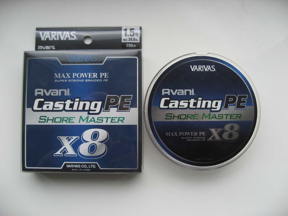 Шнур Varivas  Avani Casting PE Shore Master X8 (YGK)