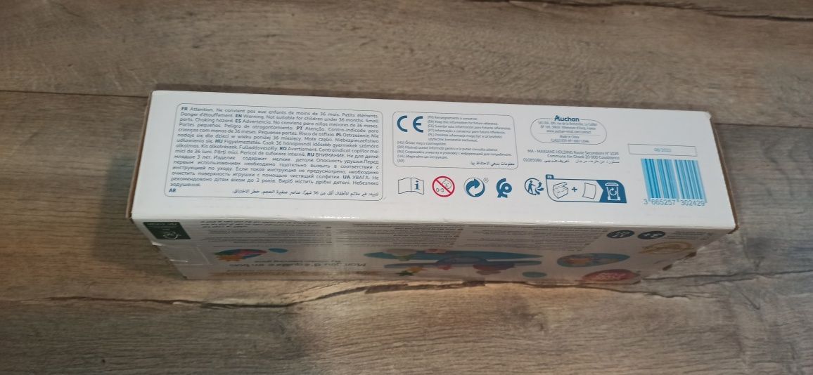 Gra nowa drewniana zręcznościowa 3+ ruchome klocki równoważnia