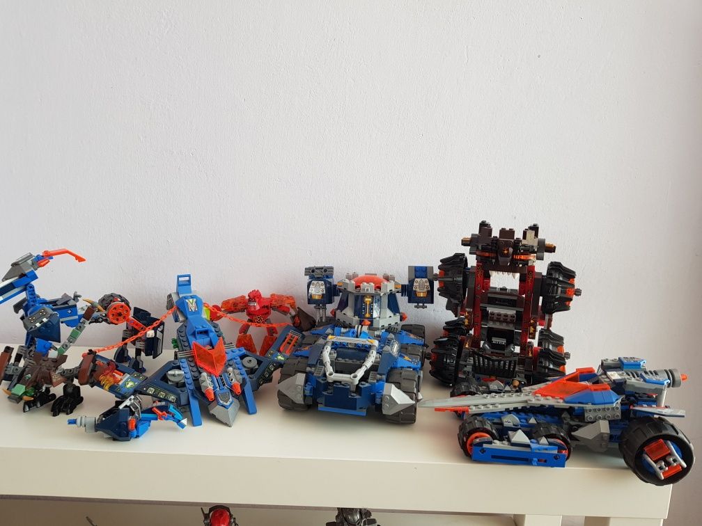 5 zestawów Lego Nexo Knights