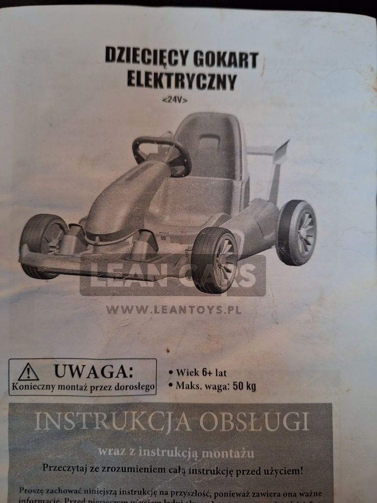 Gokart elektryczny