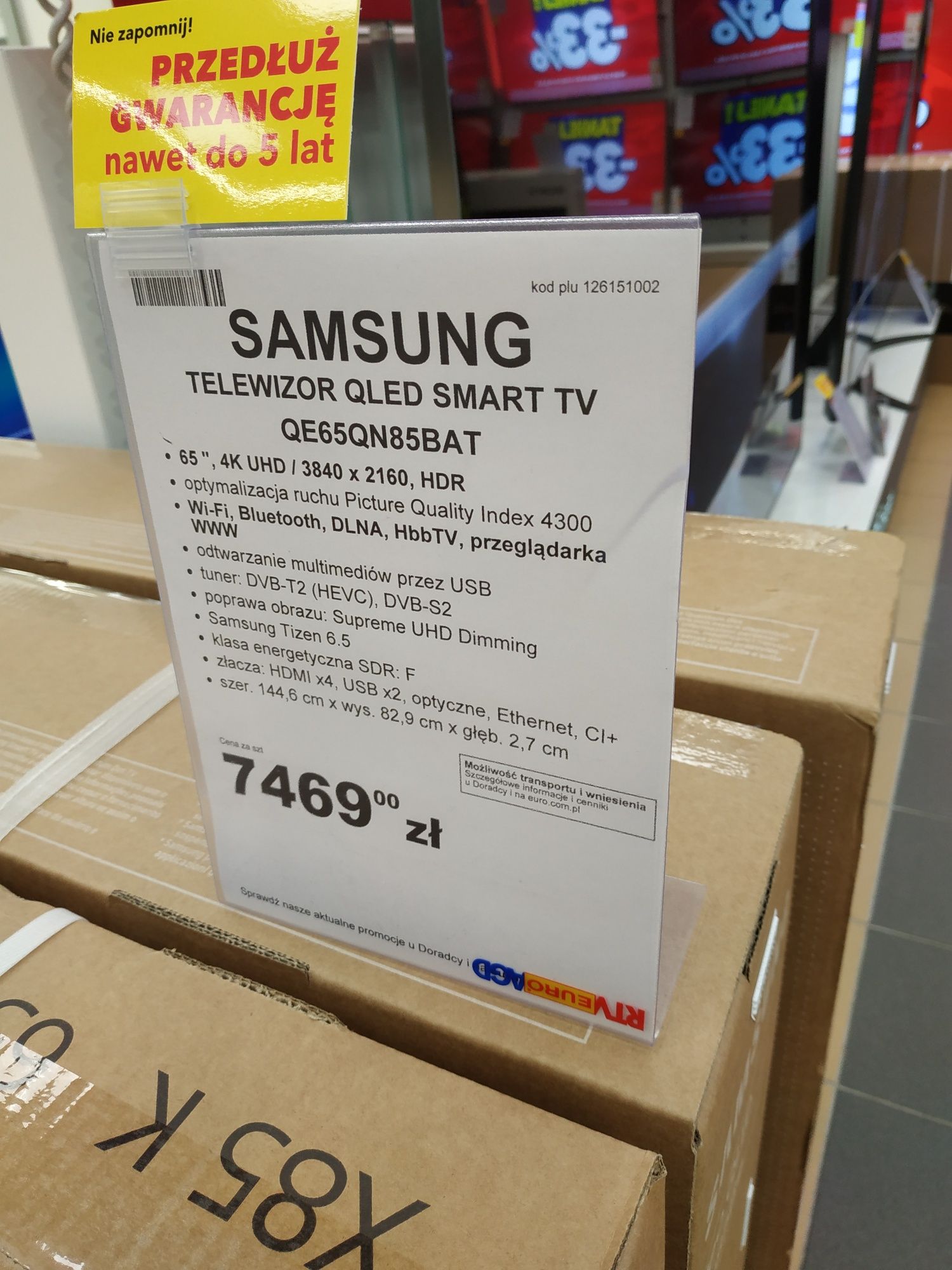 TV 65 LG 65NANO916NA 4k, 120Hz, Dolby Vision, HDR, HDMI 2.1, HDCP2.2
