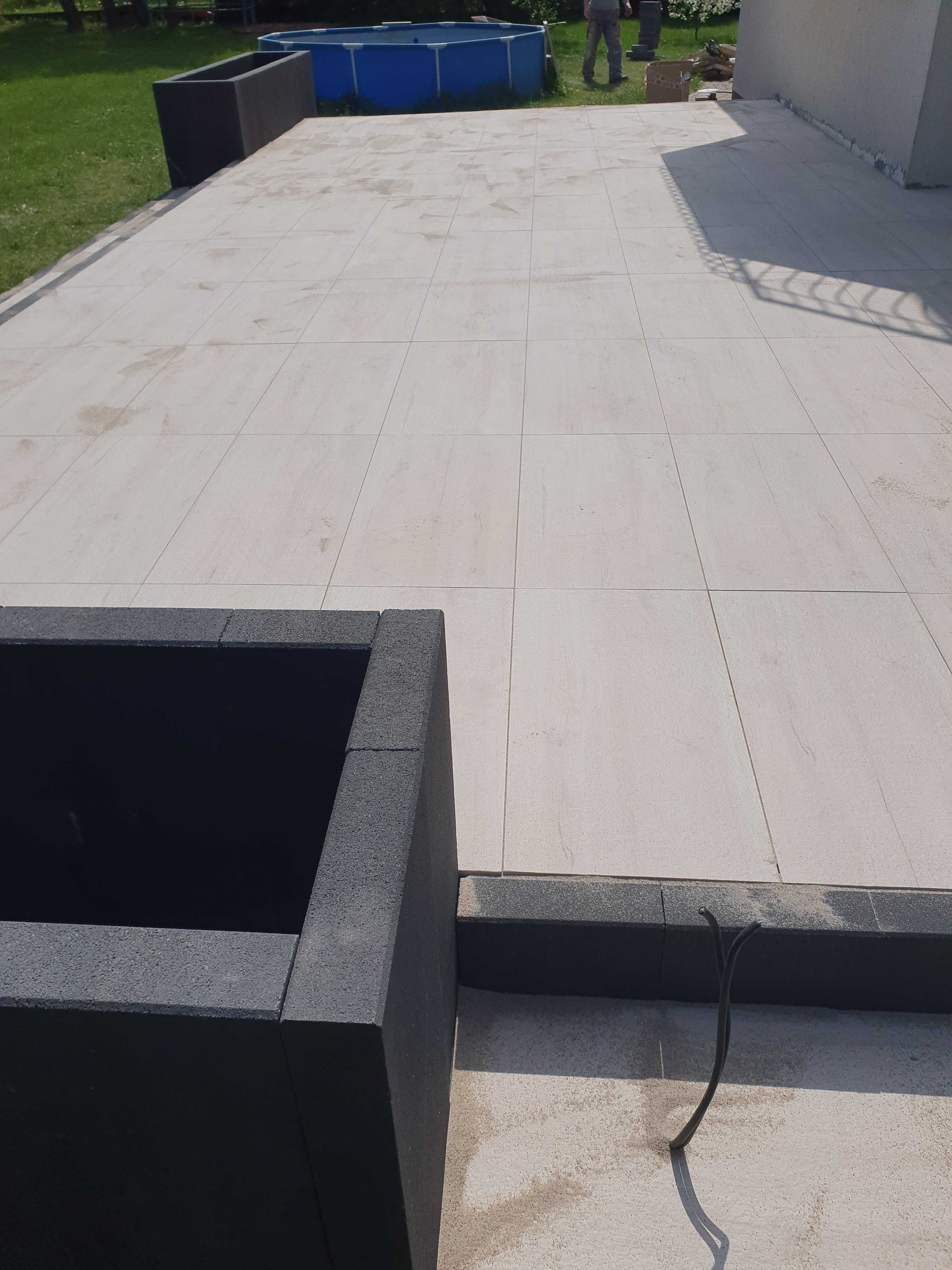 Płyty Tarasowe 60x60 GRES 2cm Zabudowa Tarasu OGRÓD Marzeń