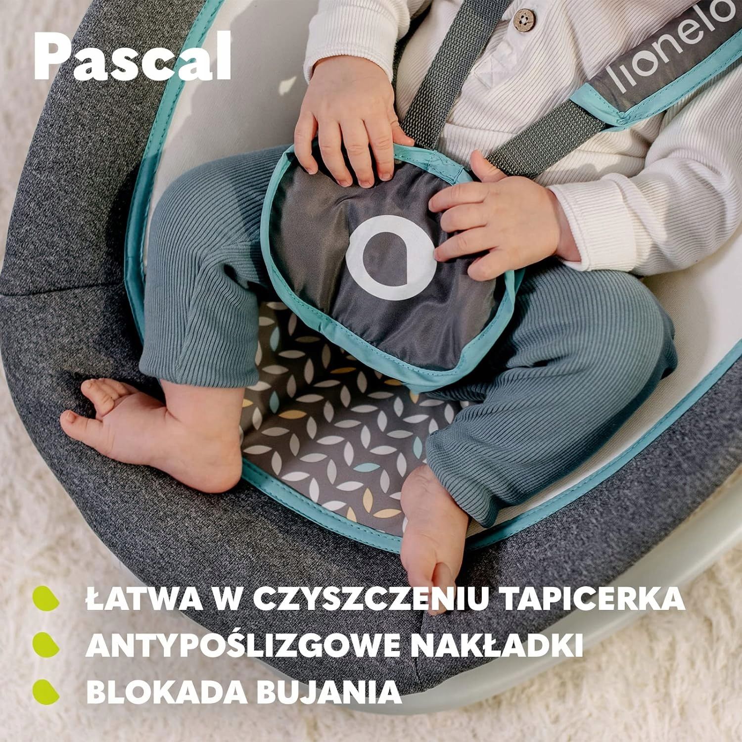 Lionelo Pascal leżaczek bujaczek wibracje