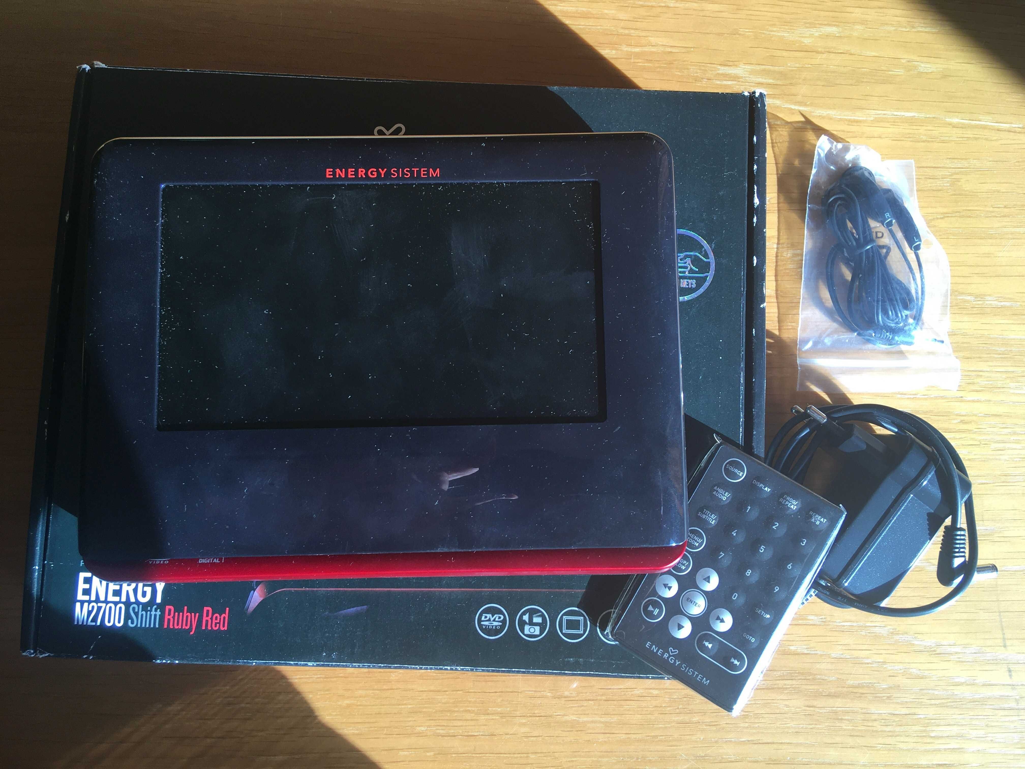DVD player portátil | Energy system M2700 Shift Ruby Red