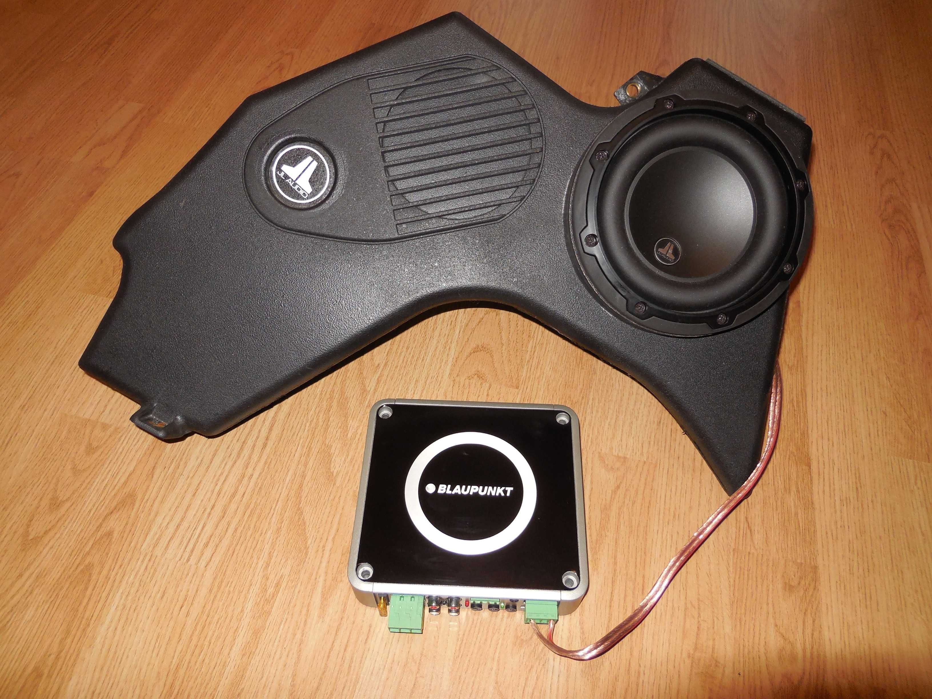 Car audio Punto 2 subwoofer JL Audio, Blaupunkt, Hifonics