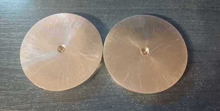 DYSK 2szt. do szklanego stołu średnica 75mm grubość 10mm a035