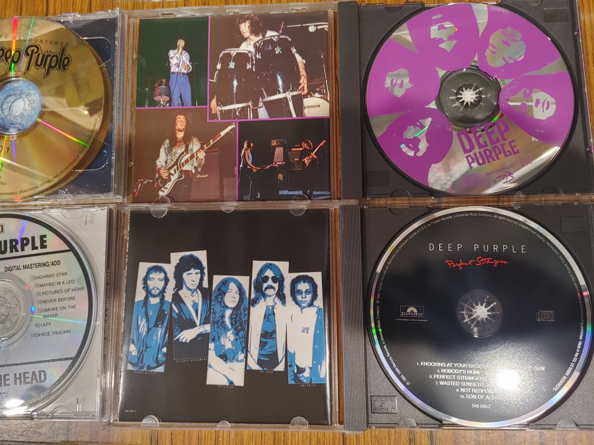 Kolekcja płyt Deep Purple