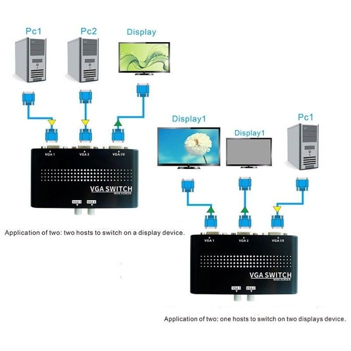 VGA Switch Comutador NOVO